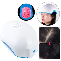 Laser hair regrowth machine led light hair loss regrowth treatment laser growth cap for hair regrowth helmet device