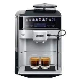 Kaffeevollautomat EQ.6 plus s300 Silver. Espressomaschine, Vakuum, Café, Espressomaschine, Küche, Glas, automatisch