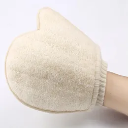 Loofah sponge bath gloves brush scrubbing exfoliatings glove hammam scrub mitt magic peeling gloves exfoliating tan removal mitt for body SPA