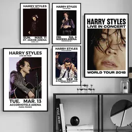 Styles 2018 Tour Music Star Hot Poster And Prints Wall Art Modern Canvas Painting Wall Pictures For Living Room Home Decor7190473