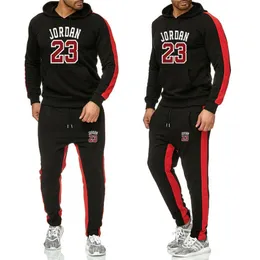 Venda Quente Homens Sports Sports Tracksuit Hoodies Sweater + Calças Definir Mens Roupas Sueter Pulôver Mulheres Casual Sport Tracksuit Swork Sweat