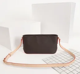 2020 New Designer Crossbody Bag Women Chain Mini Shoulder Bags Floral Letter Genuine Leather High Quality Wallet Handbags#50716