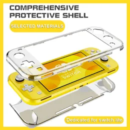 Voor Nintendo Switch Lite Game Console Case Harde Shells Draagbare Gevallen Beschermende Transparante Clear Acryl Cover