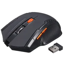 2.4GHZ mouse óptico sem fio 2000dpi gamer ratos para laptops de jogos de pc novo jogo sem fio com receptor USB