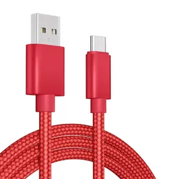 C Daten USB -Kabel Typ Synchronisation Metall Ladung Telefonadapter Dicke Starke geflochten