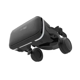 スマートフォンのスマートフォンのためのFreeshipping VRバーチャルリアリティメガネ3D VRヘッドセットメガネヘルメットステレオボックススマートフォンスマートフォンバイアル双眼鏡ビデオゲーム