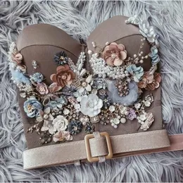 Bra Evening dress Yousef aljasmi Kendal Jenner Women dress Bra with flower