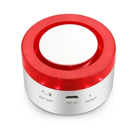 Mini Tuya Trådlös 433MHz Fjärrkontrolldörr Sensor PIR Mobile Detector Smart Home Security Anti-Theft Siren Alarm System Kit