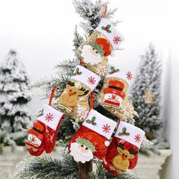 16 * 9 cm 2020 Boże Narodzenie pończochy torby Torby kreatywne Bling Bling Xmas Stocking Cekiny Dekoracyjne Skarpety Boże Narodzenie Torba DHL Darmowa Wysyłka