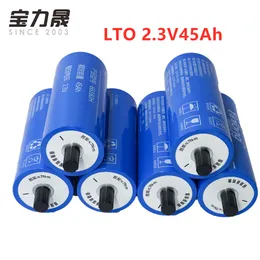 2,3V 2,4V LTO 45AH 6S 12v45AH Original Yinlong 66160H Lithium Titanate Battery Cell 2.4V 10C 450A för 12V 14,4V EV Golfvagn