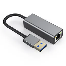 USB 3.0 to RJ45 네트워크 카드 LAN 케이블 어댑터 10/100/1000 Mbps 이더넷 어댑터 Realtek RTL8153 태블릿 PC Win 7 8 10 XP