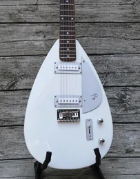 Anpassade Brian Jones Electric Guitar White Teardrop Guitars Chinese gjorde signaturgitarrer