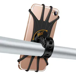 Bicicleta Universal Telefone Celular Montanha Estrada Celular Motocicleta Motocicleta MTB Handlebar Mount Cradle para iPhone Samsung Xiaomi