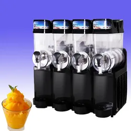 Hot selling commercial summer popular slush ice machine snow melting machine Four cylinder for sale Ice slush maker machine