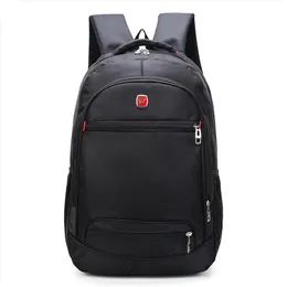 Mężczyźni Wodoodporny Biznes 15 15.6 Cal Laptop Plecak Travel Bagpack Mochila Wojskowy Studenci Szkoła Back Pack Torby Nowość