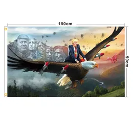 Trump Flaggor Val Kvinnor för Trump 3x5 Feet 100D Polyester 150x90cm Banner för presidentval Flaggor DHL Shipping HHF1664