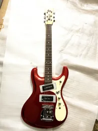 カスタムモスライトベンチャーモデルレッドギターチャイナエレクトリックギター無料配送