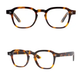 Designer män optiska glasögon ram märke spektram ramar mode preppy stil glasögon kvinnor handgjorda plank små myopi glasögon med låda
