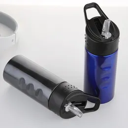 Promotional Billigaste 17oz 500ml Riding Water Bottle Creative Sport Camping Vandring Vakuumflaskor Thermos med handtag