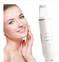 Rengöring Uppladdningsbart Ultraljud Ion Face Skin Scrubber Facial Cleaner Cleansing Spatel Peeling Vibration Devices