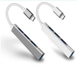 USB C 허브 3.0 유형 C 3.1 4 포트 다중 분배기 어댑터 PC 컴퓨터 액세서리 DHL FREE SHIP OTTIE