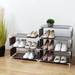 Vanzlife Многофункциональная многоэтажная стойка для обуви-органайзер Стеллаж для хранения домашней одежды Простая провинциальная космическая стойка для общежития Y200527