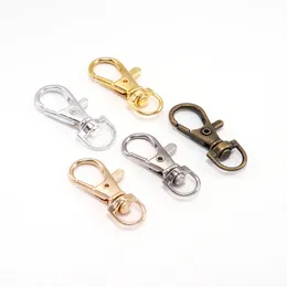 36 * 16mm Split Key Ring Swivel Lobster Clasp Conector para Saco Correia Cão Cadeiras DIY Jóias fazendo achados