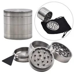 New 47mm 330G Four Layer Stainless Steel Smoke Grinder Grinder