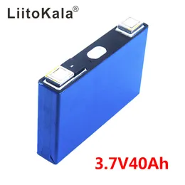 Liitokala 3.7V 40Ahリチウム電池のリチウムイオン電池3.7V Liイオンのためのリチウムイオンのためのリチウムイオン24Vスクーター自転車インバータースピーカーRV太陽電池エングラ