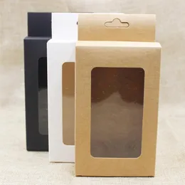 50 Sztuk Nowy Czarny / Kraft / White Paper Hanger Box Pakiet niestandardowe Koszty dodatkowe dla Favor / Mobile Telefon Case / Bielizna Pakiet1