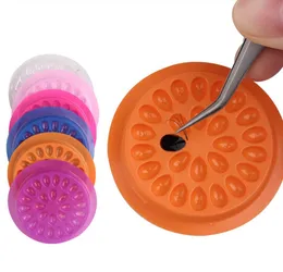 Other Makeup Wholesale false eyelashes Glue Holder eyelash extension supplies eye lashes tools Pallet Pads Plastic in stock