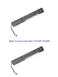 2pcs /lot 3.75V 6200mAh 23.2Wh L15D2K31 L15C2K31 Tablet Battery For Lenovo YOGA 3-850M Yt3-850F YT3-850 YT3-850M YT3-850L loptop Batteries