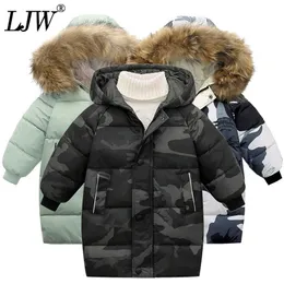 Barn vinterjacka för tjejer Ljus iriserande tjockna kappa hooded velour jackor outwear 12y 211222