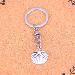 Fashion Keychain 22*18mm starfish conch Pendants DIY Jewelry Car Key Chain Ring Holder Souvenir For Gift