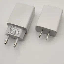 EU US US 50-60Hz 5V2Aユーロスタンダード充電器ヘッド高速適応壁充電器5V 2A USB New Design Power Adapter Android電話PC