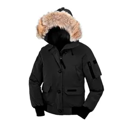 Męskie i Parkana e damskie bluzy z kapturem Rossclair Big Goose Warm Down Men's Canadian Jacket Dame Outdoor Long