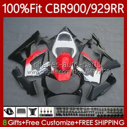 Korpus formy wtrysku akcji dla Honda CBR900 CBR929 CBR 929RR 900RR 900 929 RR CC 00 01 Nadwozie 68NO.3 900CC 929CC CBR929RR 00.01 CBR900RR 2000 2001 OEM Fairing