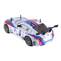 2.4G Racing Car 1:10 RC Model Car 25KM / h Flat Sports Drift Vehicle Toys 2 Batterie EU Plug per bambini