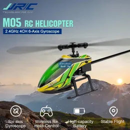 JJRC M05 Remote Control 2.4G Six Axis Self Stabilized 4-channel Helicopter, Kid Toy, Altitude Hold, 6-axis Gyroscope, 1 Button Take Off, 2-1