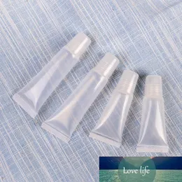 5g / 10g光沢のあるプラスチックリップ光沢のあるチューブの空の口紅リップクリーム容器の卸売の化粧品ホースパッケージチューブのシャンプーローションサンプル
