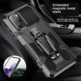 Shockproof Armor Cases For Samsung Galaxy S20 FE M51 A21s A51 A71 A12 A32 A52 A02 A22 Note 20Ultra Kickstand Belt Clip Back Cover