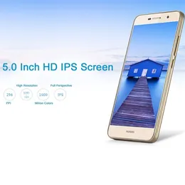 Original Huawei Njut av 5 4G LTE Cell Phone MT6735 Quad Core ROM 16GB RAM 2GB Android 5.0 "13MP OTG Smart mobiltelefon