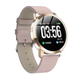 CF18 Smart Watch OLED-Farbbildschirm Smartwatch Mode Fitness Tracker Herzfrequenz-Blutdruckmessgerät für Männer Frauen Uhren