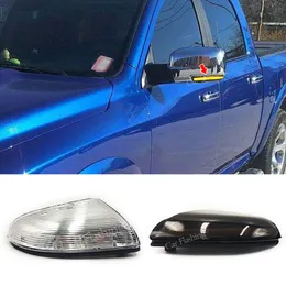 Dodge Ram 1500 2500 2009 2010 2011 2012 2013 2014 Car LEDサイドミラーライトターンシグナルダイナミックインジケーターランプ