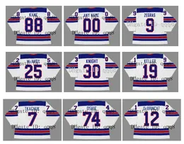 SJ 2010 2014 2016 Vintage Team USA Hockey Maglie 9 Trevor Zegras 13 Cole Caufield 8 Adam Fox 25 Charlie McAvoy 30 Spencer Knight Custom