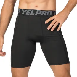 Running Shorts 4 Förpackningar Män Kompression Snabbtorkande cykling Aktiv träning Underkläder med Pocket1