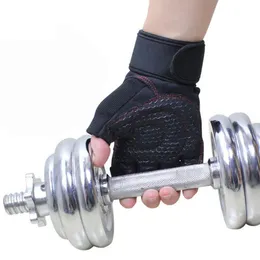 Siłownia Rękawiczki CrossFit Fitness Rękawice Weight Lifting Kulturystyka Wyposażenie siłowni Q0107