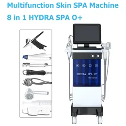 8 IN 1 Hydro Microdermabrasion Ultrasonic Skin Scrubber Oxygen Facial Spray beauty salon equipment