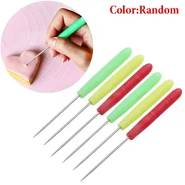 Cakes Tools ZL0413 Metal Biscuit Icing Sugar Pin Durable Tester Moulds Cookie Cake Decorating Scriber Sugars Stir Needle Frosting Stirring Pins Baking Pastry