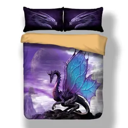 Dinosaur 3D Printing Quilt Cover Pillowcase Home Textile Bedding Quilt Cover 3D Dinosaur Bed Duvet Quilt Cover Sets